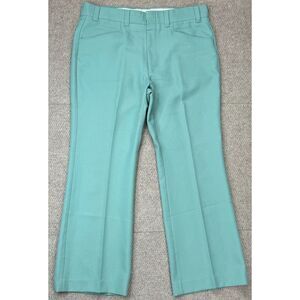 Levi's Panatela Gentlemen's Cut Vtg Men's‎ Green Dress Pants Size 37x29